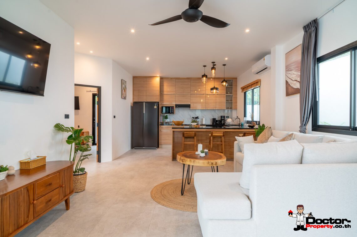 Tropical 3 Bedroom Private Pool Villa in Lamai, Koh Samui – For Sale